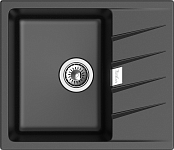 RIVELATO Мойка RAUM 58 1-чаша 580*500мм nero арт. 250_100_Array